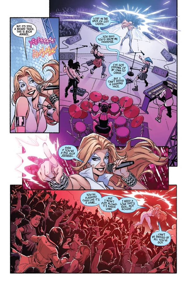 Interior preview page from DAZZLER #1 TERRY DODSON COVER