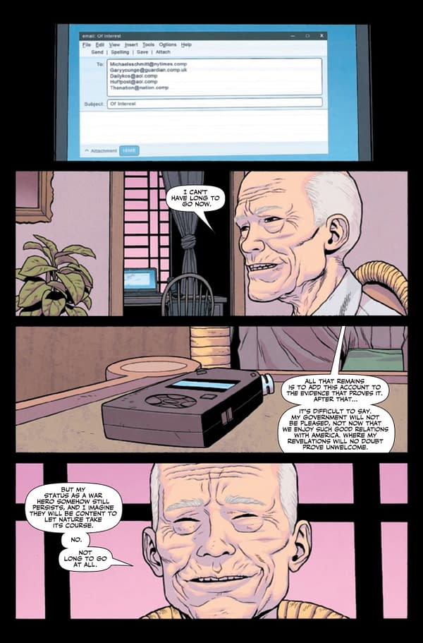 Interior preview page from GET FURY #6 DAVE JOHNSON COVER