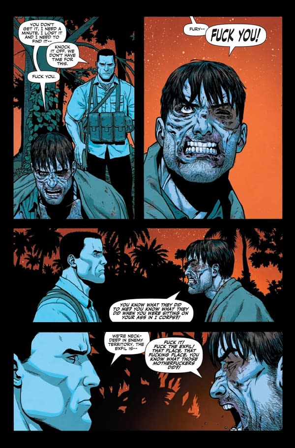 Interior preview page from GET FURY #6 DAVE JOHNSON COVER