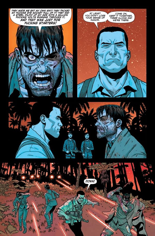 Interior preview page from GET FURY #6 DAVE JOHNSON COVER