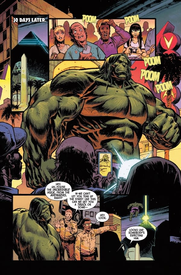 Interior preview page from INCREDIBLE HULK #17 NIC KLEIN COVER