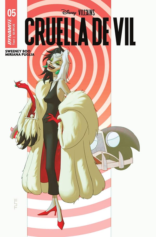 Cover image for DISNEY VILLAINS CRUELLA DE VIL #5 CVR B FORBES