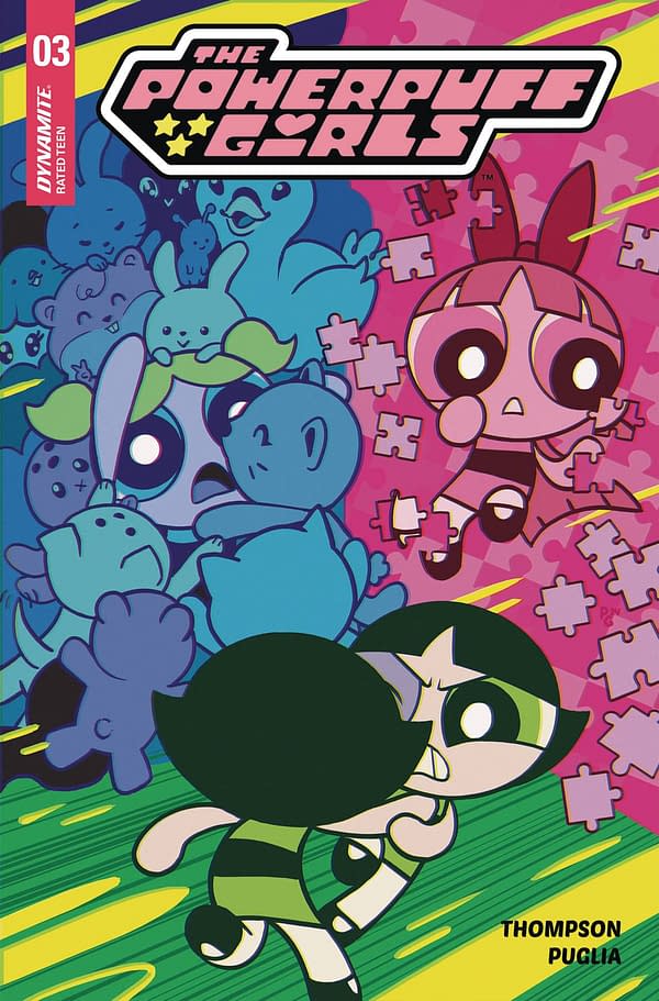 Cover image for POWERPUFF GIRLS #3 CVR B GANUCHEAU