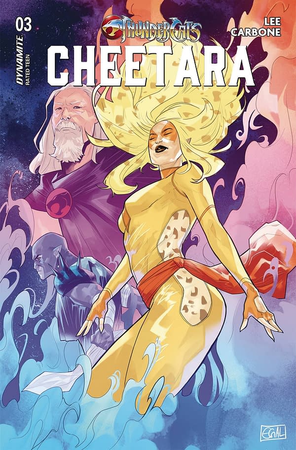 Cover image for THUNDERCATS CHEETARA #3 CVR E GALMON