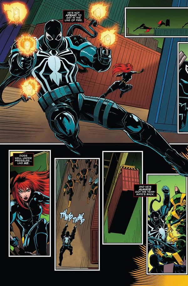 Interior preview page from VENOM WAR: VENOMOUS #2 LESLEY "LEIRIX" LI COVER