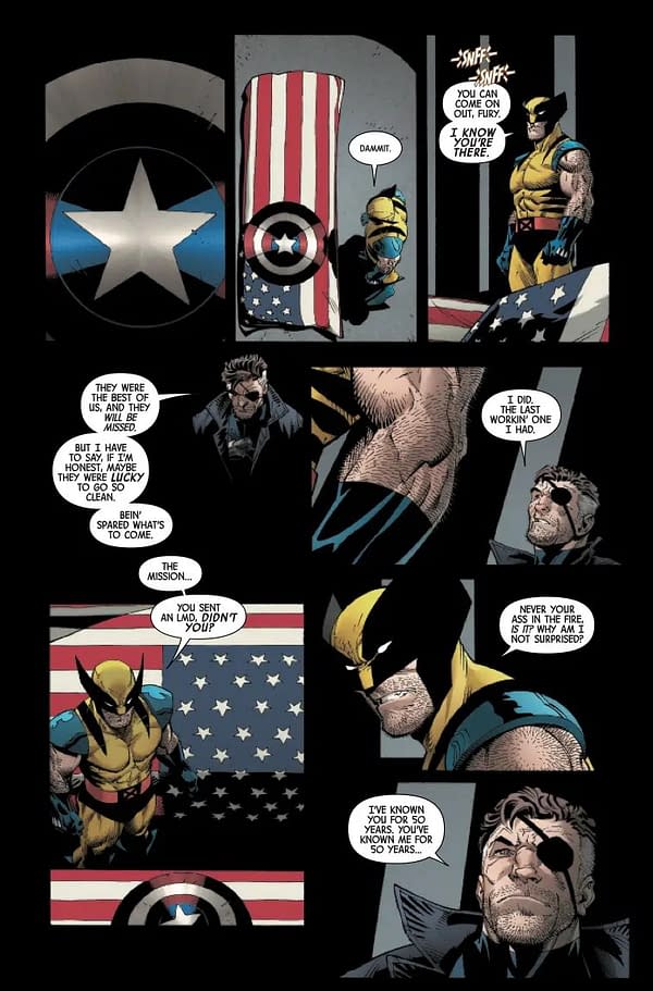 Interior preview page from WOLVERINE: REVENGE #2 GREG CAPULLO COVER