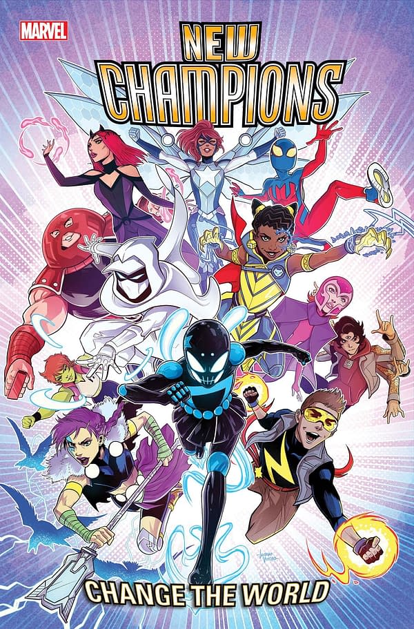 The Next Great Marvel Super Hero Team Assembles in 'New Champions'