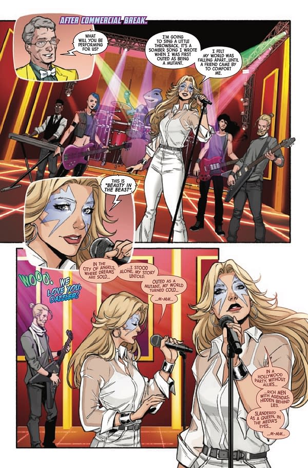 Interior preview page from DAZZLER #2 TERRY DODSON COVER