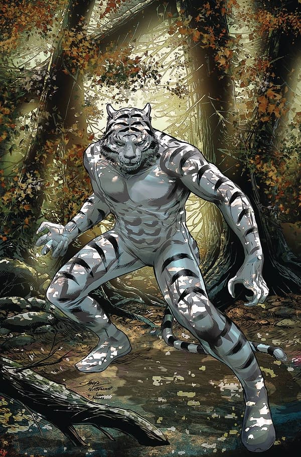 Cover image for WHITE TIGER CLAWS PAWS OUTLAWS ONESHOT CVR A VITORINO (MR)