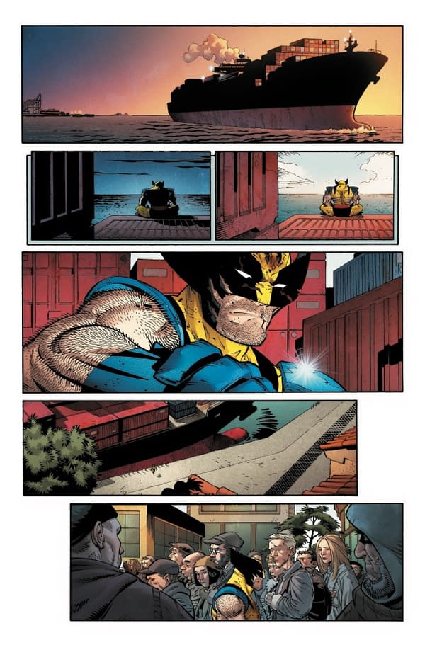 Interior preview page from WOLVERINE: REVENGE #3 GREG CAPULLO COVER