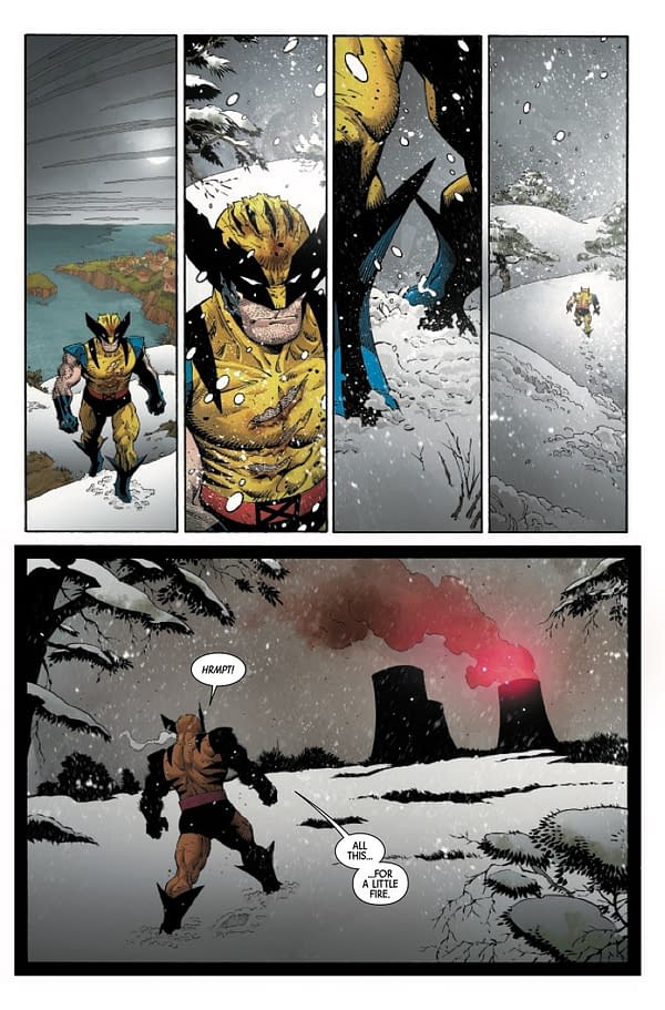 Interior preview page from WOLVERINE: REVENGE #3 GREG CAPULLO COVER