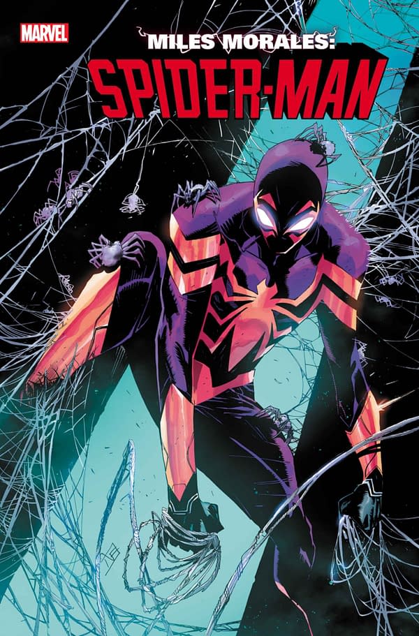 Cover image for MILES MORALES: SPIDER-MAN #26 FEDERICO VICENTINI COVER