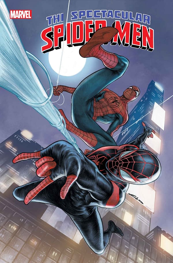 Cover image for SPECTACULAR SPIDER-MEN #9 EMILIO LAISO COVER