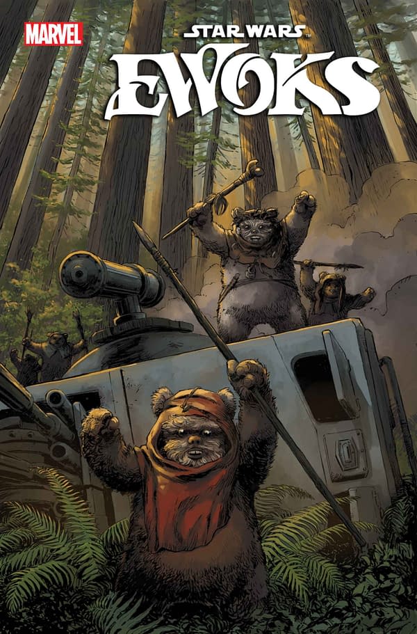 Cover image for STAR WARS: EWOKS #2 DAVE WACHTER VARIANT