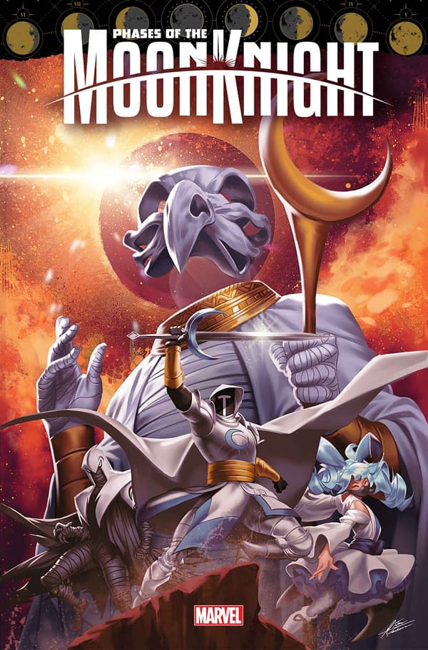 Cover image for PHASES OF THE MOON KNIGHT #4 MATEUS MANHANINI COVER