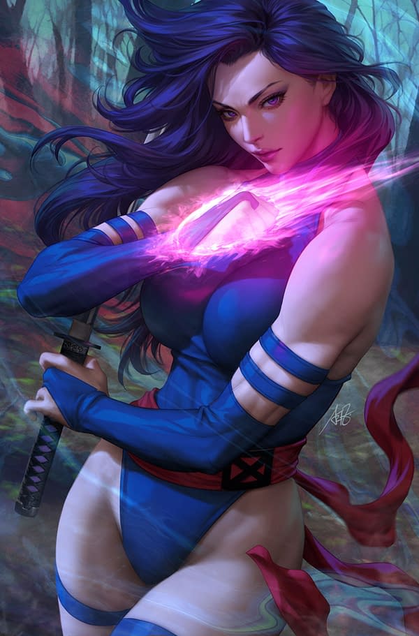 Cover image for PSYLOCKE #1 ARTGERM VIRGIN VARIANT