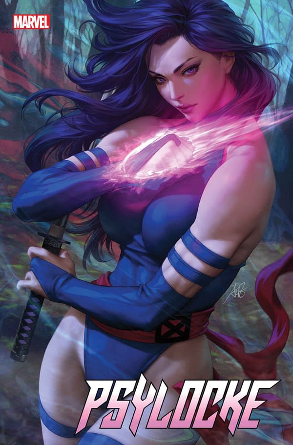 Cover image for PSYLOCKE #1 ARTGERM VARIANT