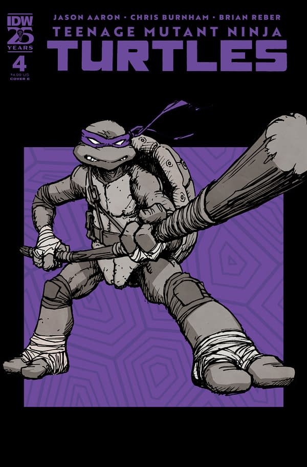 Cover image for Teenage Mutant Ninja Turtles (2024) #4 Variant E (Burnham)