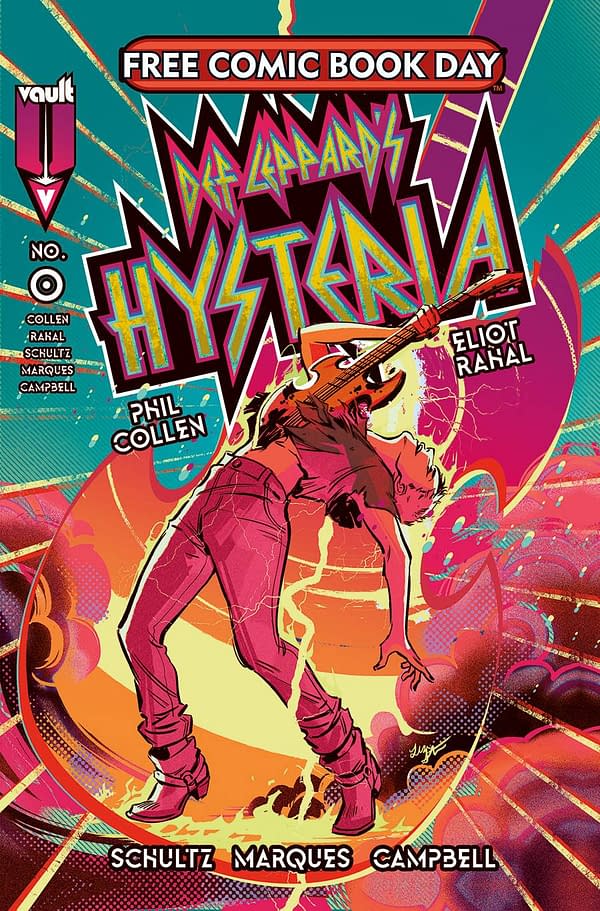 Cover image for FCBD 2025 DEF LEPPARDS HYSTERIA FCBD SPECIAL