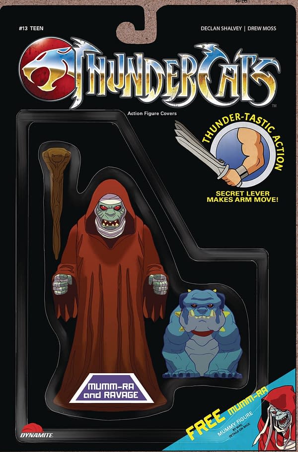 Cover image for THUNDERCATS #13 CVR F ACTION FIGURE