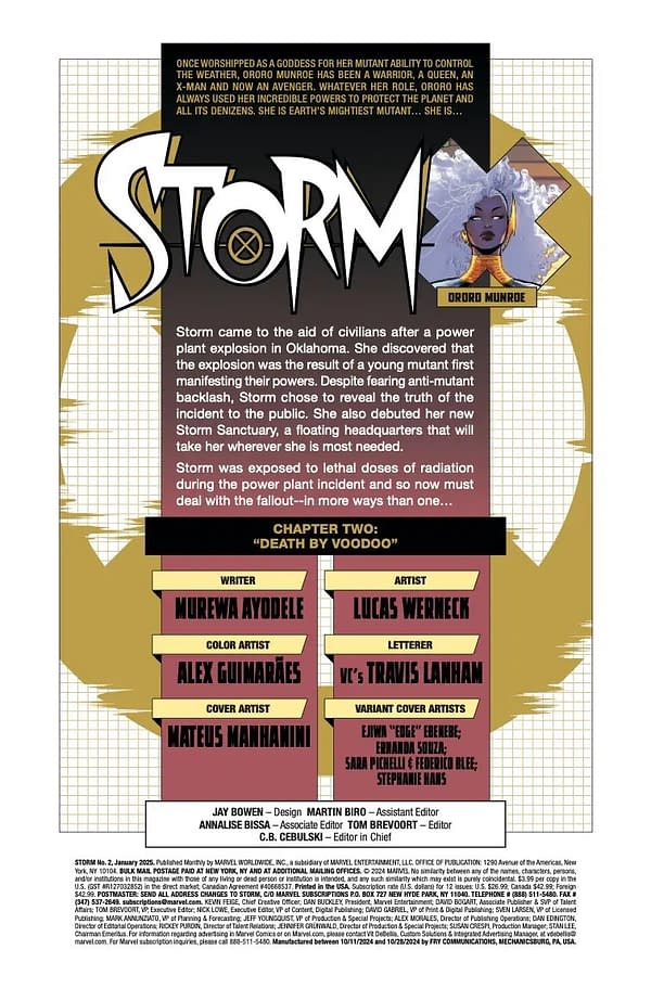 Interior preview page from STORM #2 MATEUS MANHANINI COVER