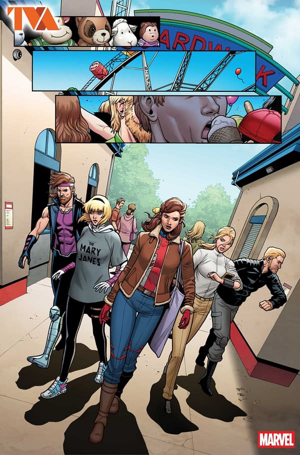 TVA #1 Teams Spider-Gwen Up with Captain Peggy Carter