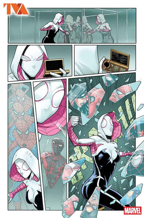 TVA #1 Teams Spider-Gwen Up with Captain Peggy Carter