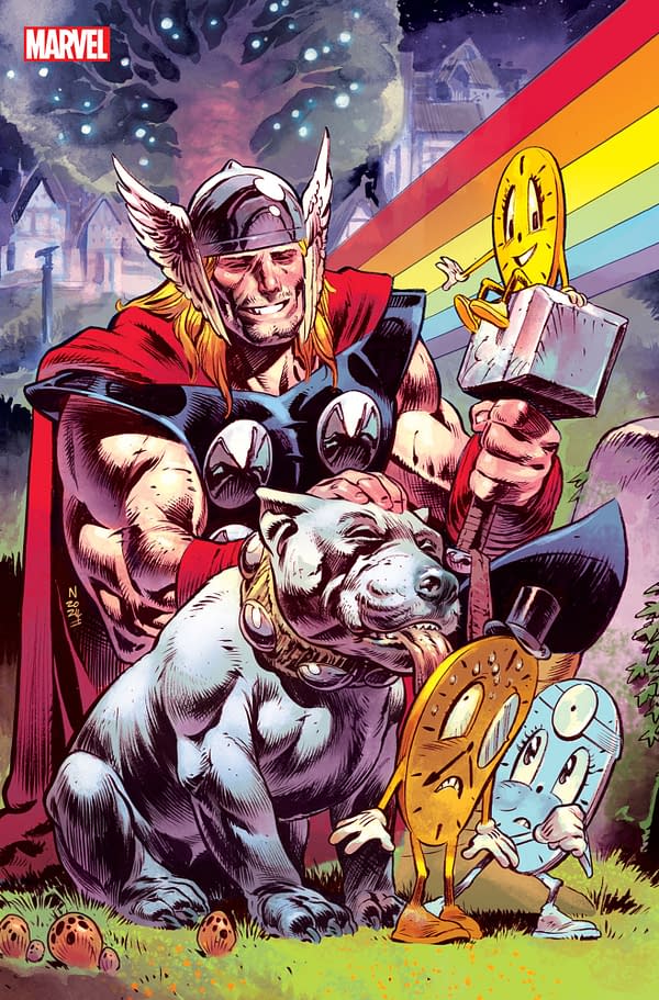 Cover image for IMMORTAL THOR #18 NIC KLEIN STORMBREAKERS VARIANT