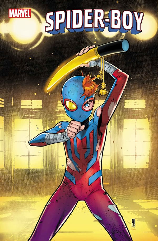 Cover image for SPIDER-BOY #14 PACO MEDINA COVER