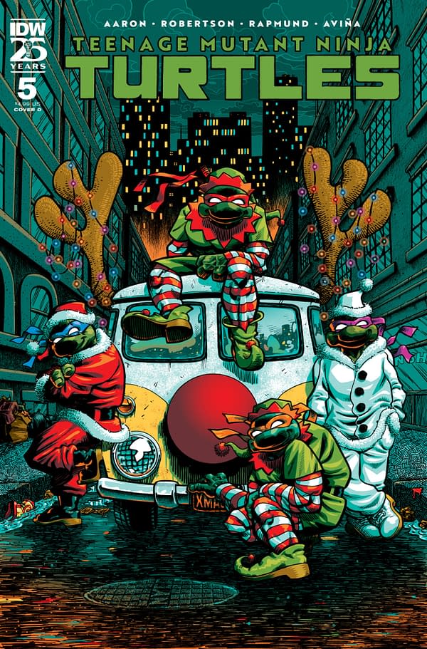 Cover image for Teenage Mutant Ninja Turtles (2024) #5 Variant D (J. Gonzo)