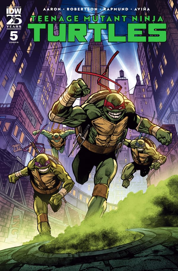 Cover image for Teenage Mutant Ninja Turtles (2024) #5 Variant RI (25) (Earls)