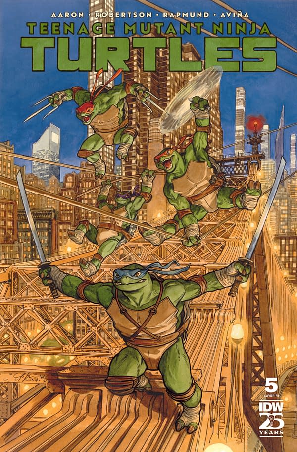 Cover image for Teenage Mutant Ninja Turtles (2024) #5 Variant RI (100) (Guarnido)