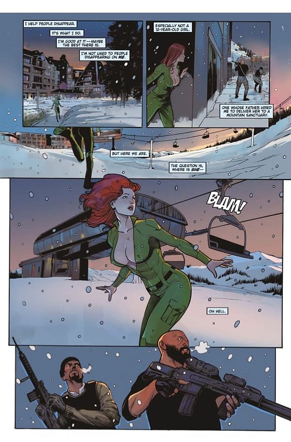 Heatseeker: Combustion - Gun Honey Seres #2 Preview: Fatal Face-Off