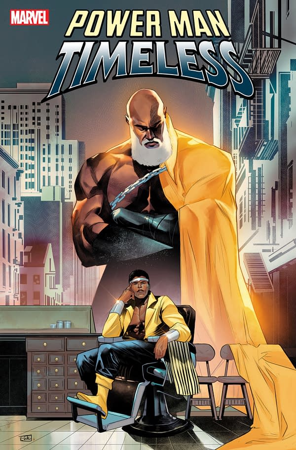 Cover image for POWER MAN: TIMELESS #1 EDWIN GALMON VARIANT