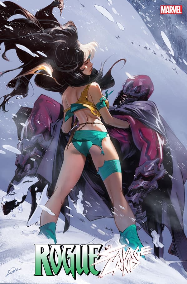 Cover image for ROGUE: THE SAVAGE LAND #1 ALEXANDER LOZANO VARIANT