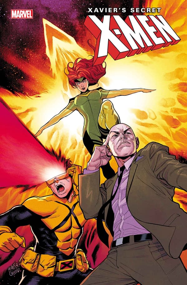 Cover image for X-MEN: XAVIER'S SECRET #1 MARTIN COCCOLO COVER