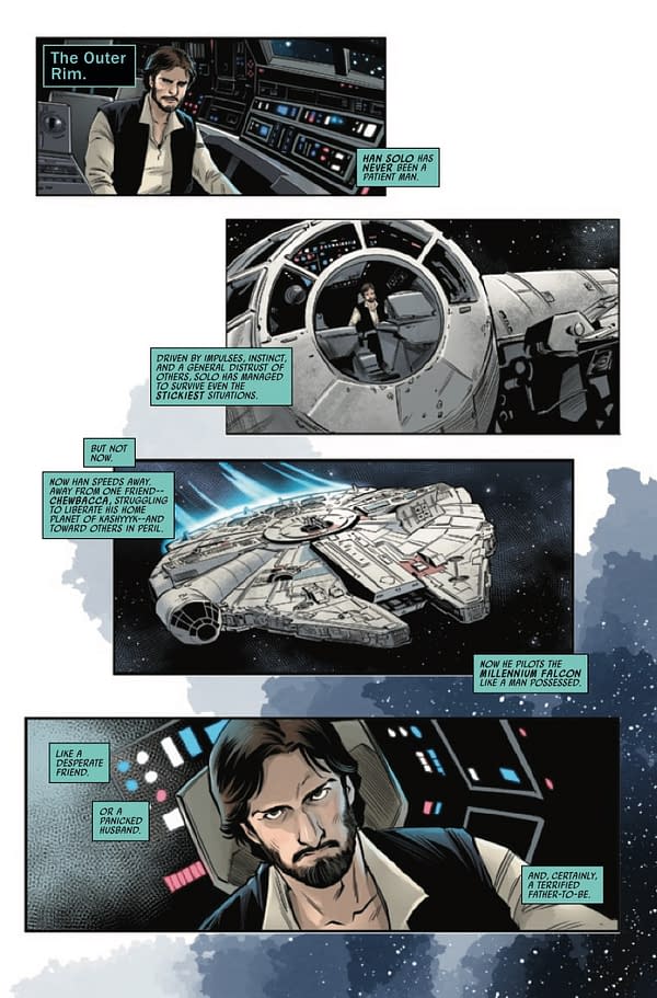 Interior preview page from STAR WARS: BATTLE OF JAKKU - LAST STAND #2 E.M. GIST COVER