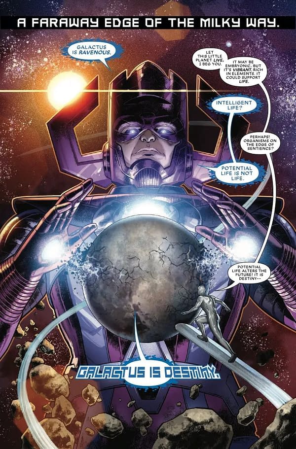 Interior preview page from WHAT IF GALACTUS TRANSFORMED ROGUE #1 RON LIM COVER