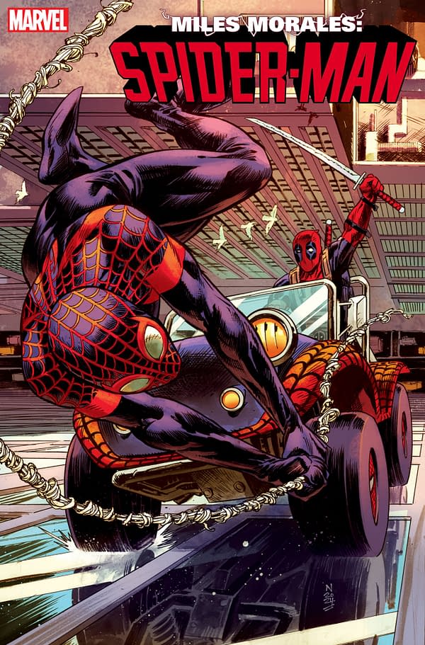 Cover image for MILES MORALES: SPIDER-MAN #30 NIC KLEIN VARIANT [DVS]