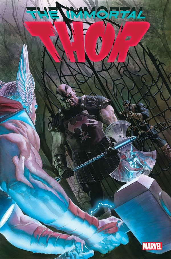 Cover image for IMMORTAL THOR #21 ALEX ROSS COVER