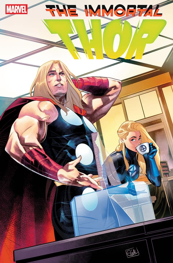 Cover image for IMMORTAL THOR #21 EDWIN GALMON INVISIBLE! VARIANT