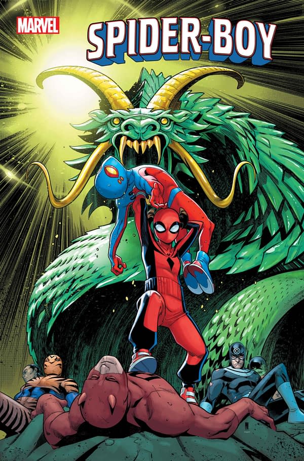 Cover image for SPIDER-BOY #16 PACO MEDINA COVER