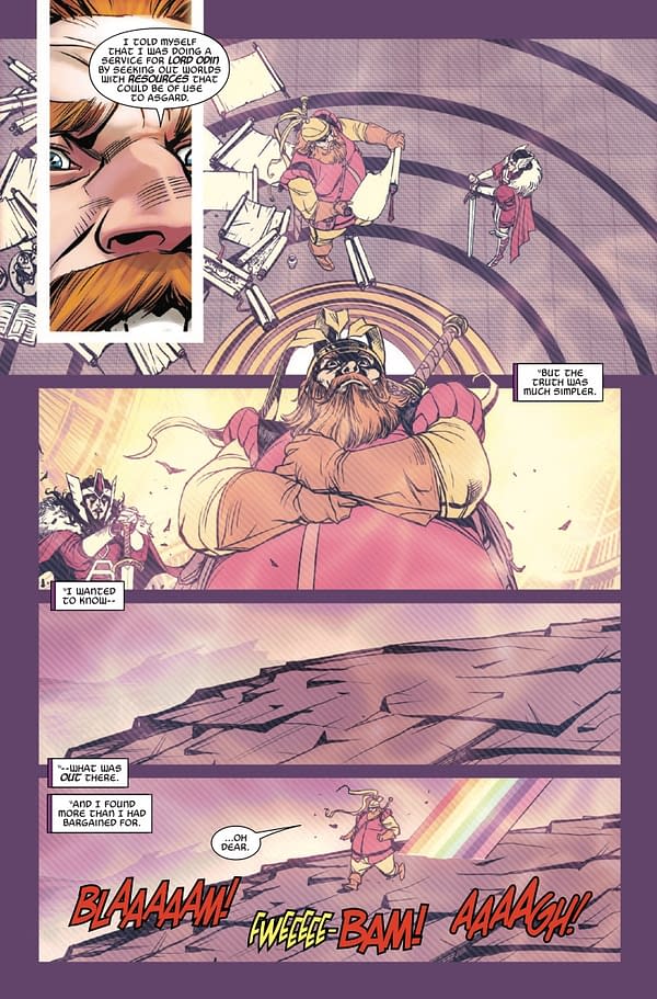 Interior preview page from CAPTAIN AMERICA AND VOLSTAGG #1 TERRY DODSON COVER