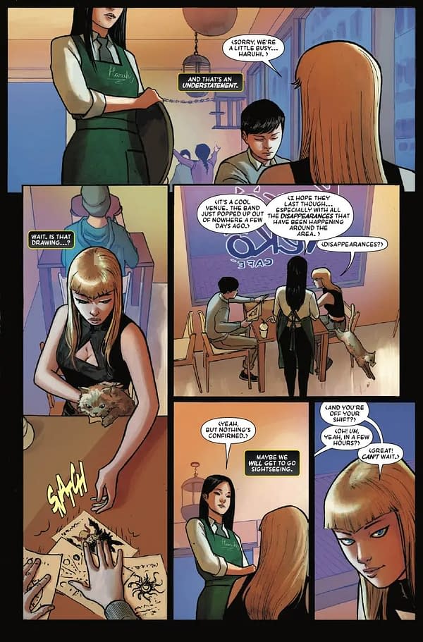 Interior preview page from MAGIK #2 J SCOTT CAMPBELL COVER