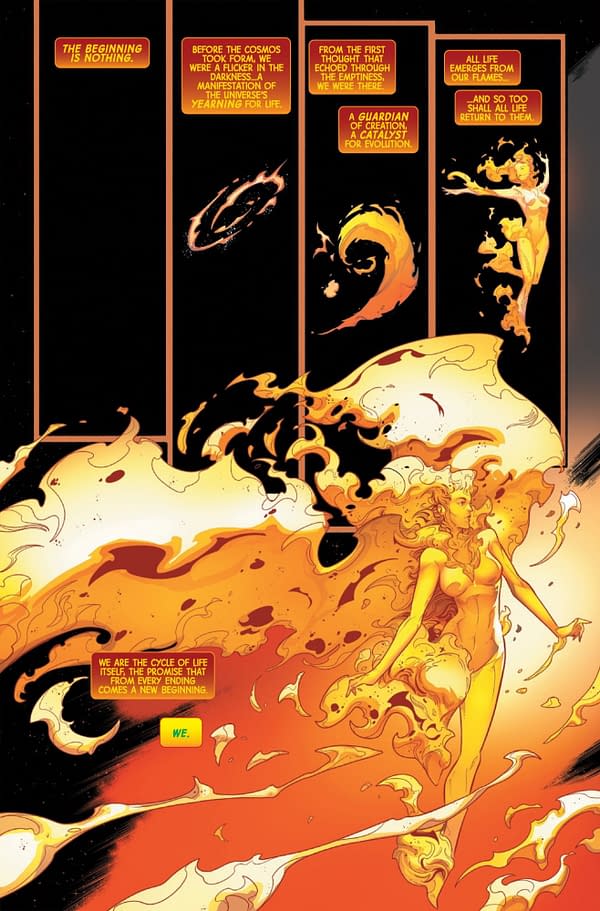 Interior preview page from PHOENIX #8 YASMINE PUTRI COVER