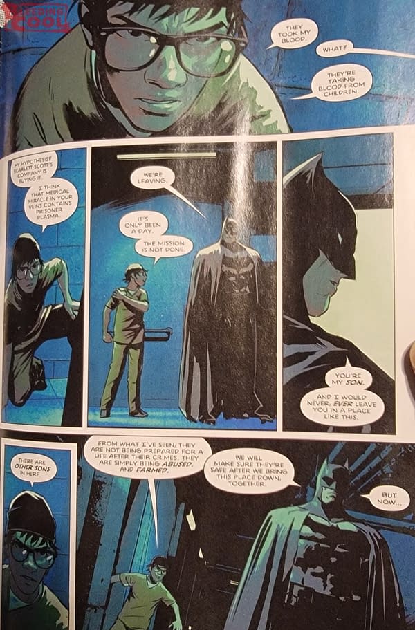 Batman Getting His New Strength From... Damian Wayne? (Spoilers)