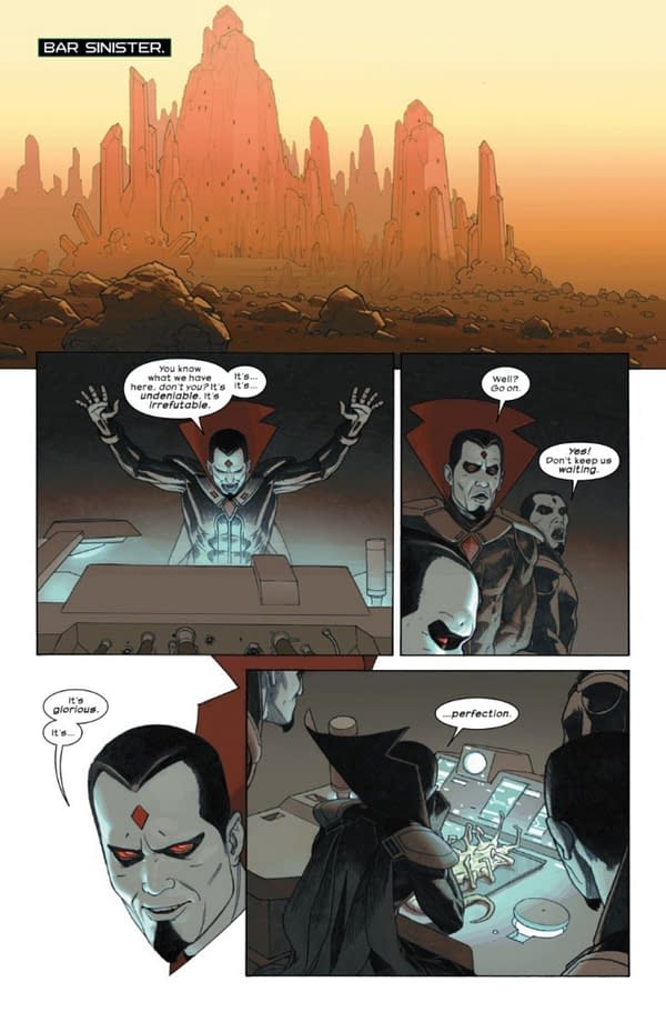 Jonathan Hickman Retutrns To Mister Sinister In Aliens Vs Avengers #3