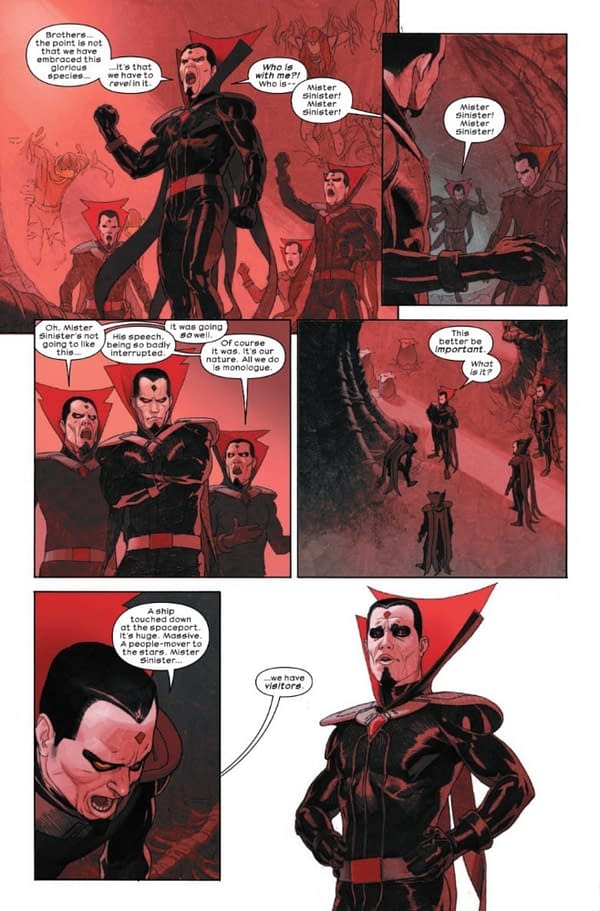 Jonathan Hickman Retutrns To Mister Sinister In Aliens Vs Avengers #3