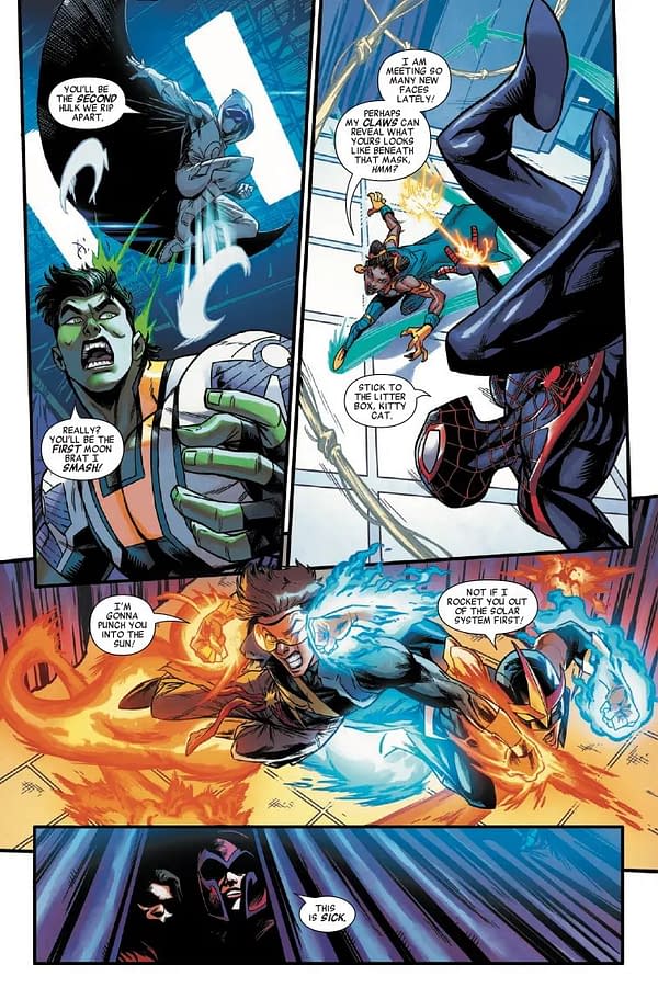 Interior preview page from NEW CHAMPIONS #3 TODD NAUCK COVER