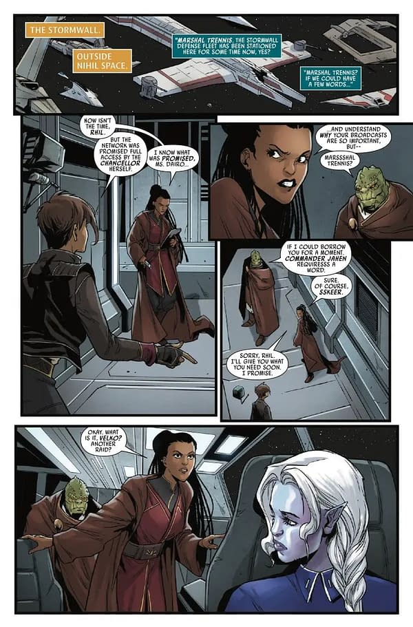 Interior preview page from STAR WARS: THE HIGH REPUBLIC - FEAR OF THE JEDI #2 PHIL NOTO COVER